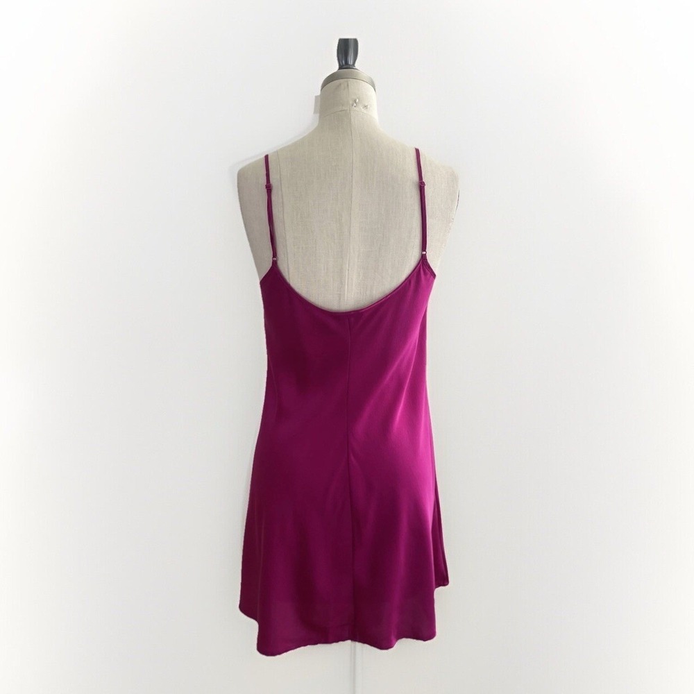La Perla Slip Dress 100% Silk Pink Adjustable Straps Lingerie Intimate Size S - Picture 2 of 10